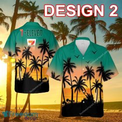 7 Eleven Plus Size Brand New Beach Hawaiian Shirt For Summer - 7 Eleven Style 2 Hawaiian Shirt Tree Summer