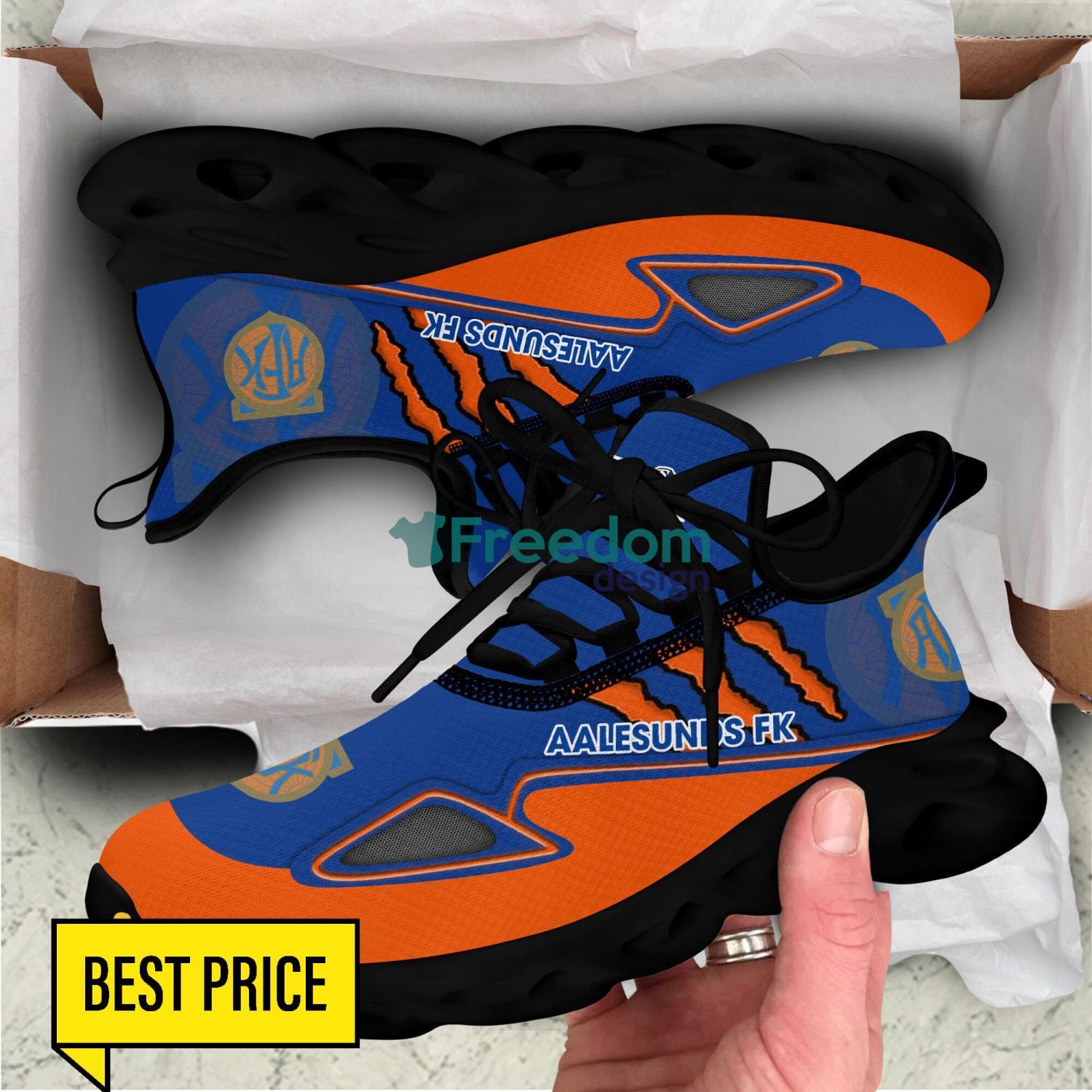 Aalesunds Fotballklubb Max Soul Sneakers New Designs For Fans Sport Ultra Running Shoes image Aalesunds Fotballklubb Max Soul Sneakers New Designs For Fans Sport Ultra Running Shoes Product Photo 2