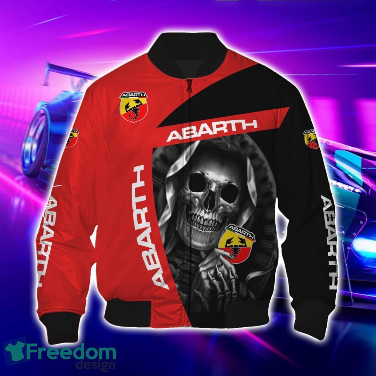 Abarth All Over Printed T-Shirt Sweatshirt Hoodie Bomber Jacket For Car Lover Abarth All Over Printed T-Shirt Sweatshirt Hoodie Bomber Jacket For Car Lover Product Photo 4