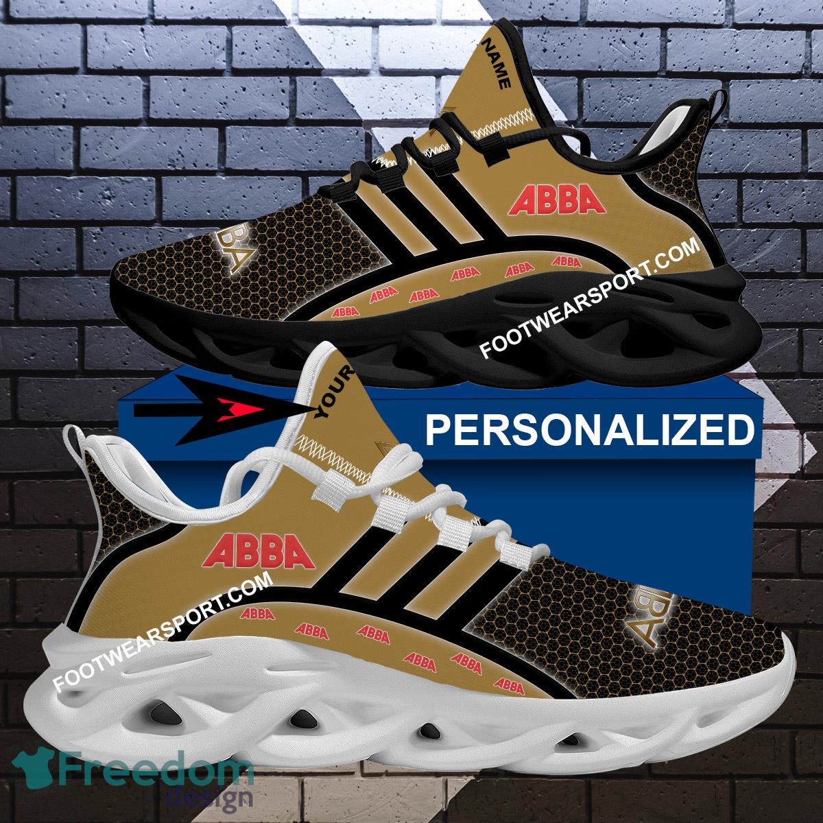 ABBA Band Max Soul Shoes Brand For Fans Gift Runners Running Sneaker Custom Name image ABBA Band Max Soul Shoes Brand For Fans Gift Runners Running Sneaker Custom Name - ABBA Band Brand Max Soul Sneaker Personalized_1