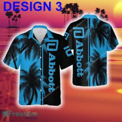 Abbott Casual AOP Hawaiian Shirt Coconut Tree Pattern For Men And Women - Brand Style 3 Abbott Hawaiian Shirt Coconut Tree Pattern