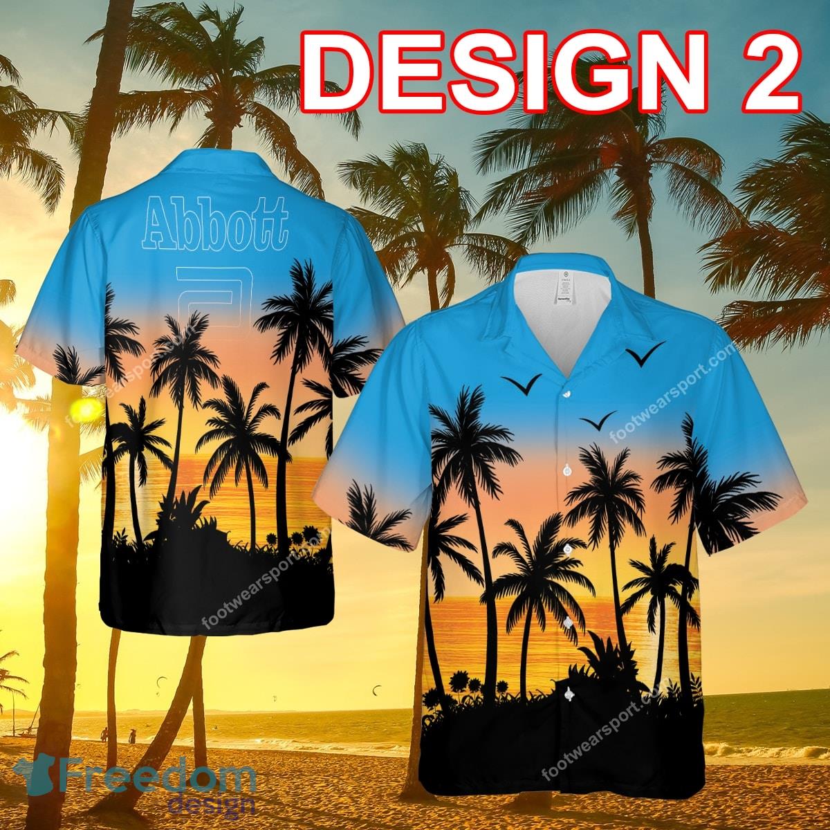 Abbott Casual Brand AOP Hawaiian Shirt For Men And Women image Abbott Casual Brand AOP Hawaiian Shirt For Men And Women - Abbott Style 2 Hawaiian Shirt Tree Summer