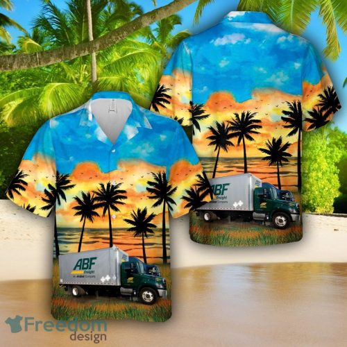 ABF Freight Hino 268 Hawaiian Shirt 3D Printed Shirt Product Photo 1