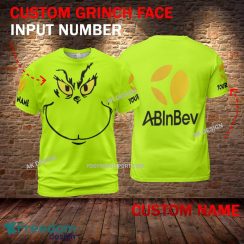 ABinbev Grinch Face 3D Hoodie, Sweater Green Brand Full Print Custom Number And Name image ABinbev Grinch Face 3D Hoodie, Sweater Green Brand Full Print Custom Number And Name - Brand ABinbev Grinch Face 3D T-Shirt