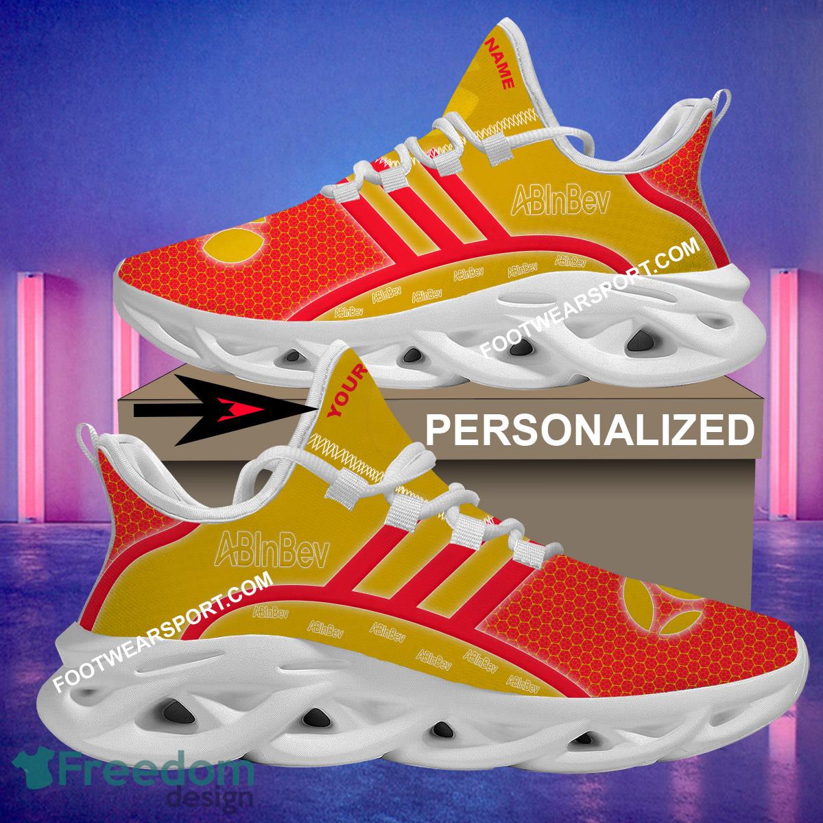ABinbev Max Soul Shoes Brand For Fans Gift Athleisure Chunky Sneaker Custom Name image ABinbev Max Soul Shoes Brand For Fans Gift Athleisure Chunky Sneaker Custom Name - ABinbev Brand Max Soul Sneaker Personalized_1