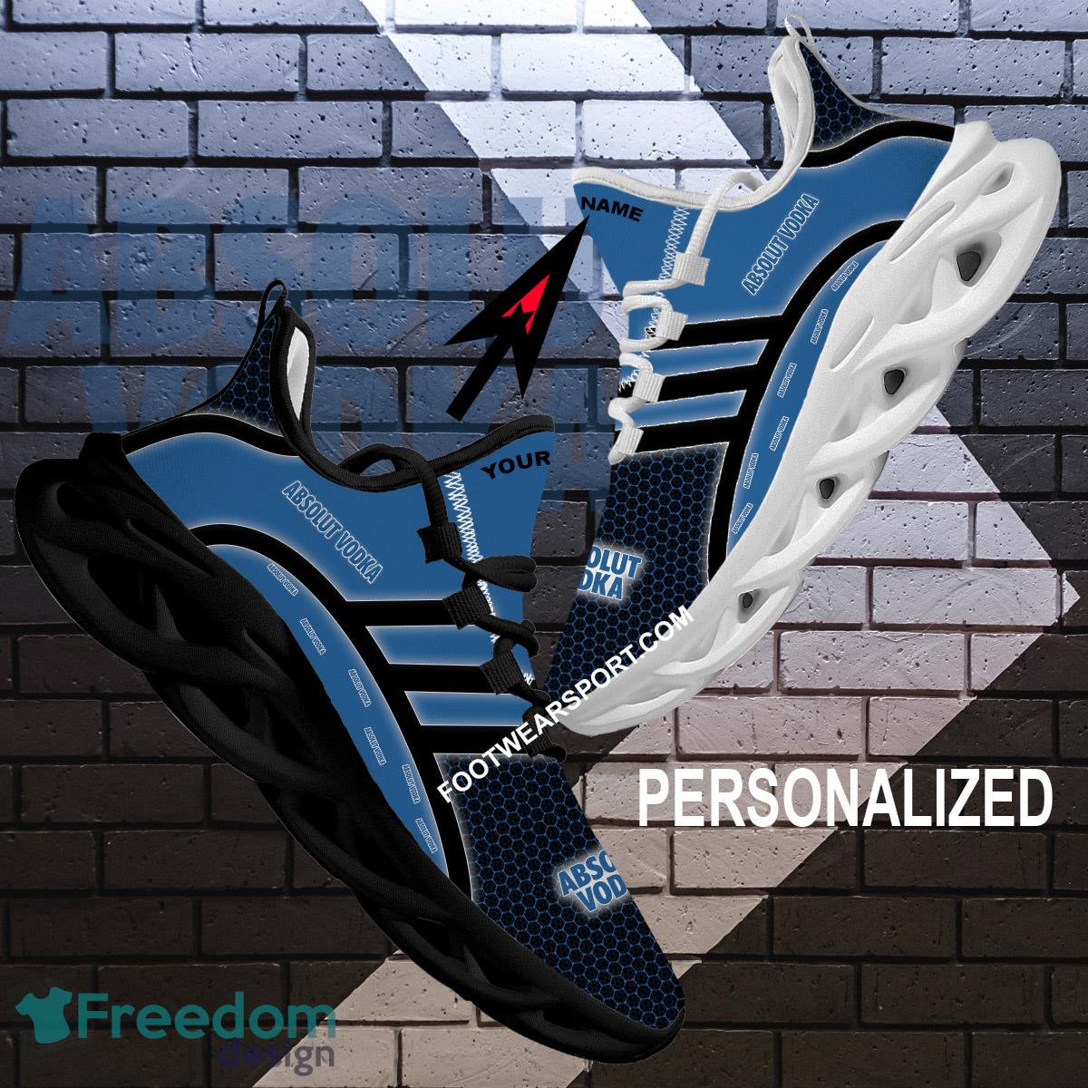 Absolut Vodka Max Soul Shoes Brand For Fans Gift Streetwear Running Sneaker Custom Name image Absolut Vodka Max Soul Shoes Brand For Fans Gift Streetwear Running Sneaker Custom Name - Absolut Vodka Brand Max Soul Sneaker Personalized_2
