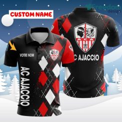 Ac Ajaccio 3D Printed Polo Shirt Fanatic Flair Gift For Men And Women Custom Name
