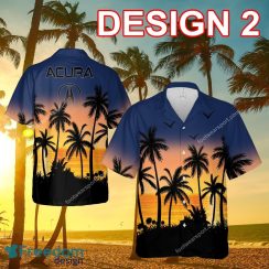Acura Racing Vacation Logo Beach Hawaiian Shirt For Summer - Acura Racing Style 2 Hawaiian Shirt Tree Summer