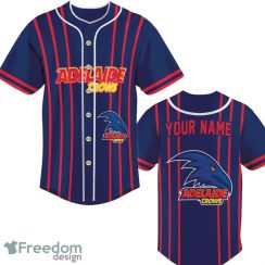 Adelaide AFL Custom Name New Baseball Jersey Shirt Gift For Fan