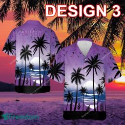 Aetna Paradise Logo AOP Hawaiian Shirt Men And Women Gift - Aetna Style 3 Hawaiian Shirt Tree Summer