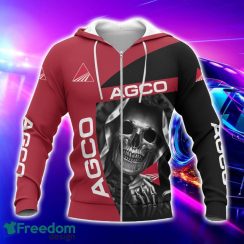 AGCO Allis All Over Printed Skull T-Shirt Sweatshirt Hoodie Bomber Jacket For Car Lover Product Photo 2
