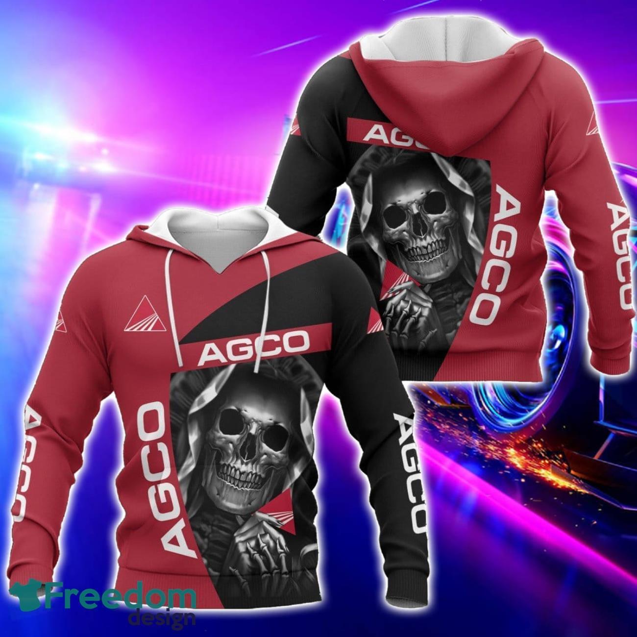 AGCO Allis All Over Printed Skull T Shirt Sweatshirt Hoodie Bomber Jacket For Car Lover image AGCO Allis All Over Printed Skull T-Shirt Sweatshirt Hoodie Bomber Jacket For Car Lover Product Photo 1