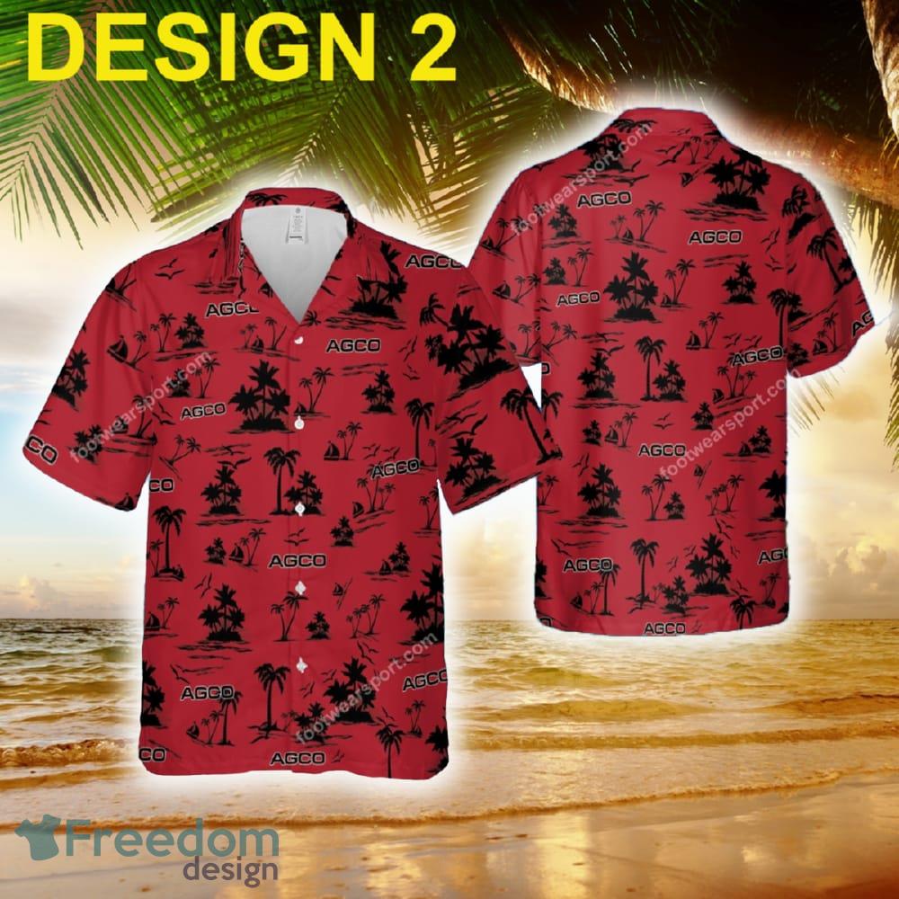 AGCO Tractor Floral New Aloha Hawaiian Shirt Coconut Tree Pattern Gift For Fans image AGCO Tractor Floral New Aloha Hawaiian Shirt Coconut Tree Pattern Gift For Fans - Car Style 2 AGCO Tractor Hawaiian Shirt Coconut Tree Pattern