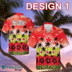 Air Canada Hula Brand 3D Hawaiian Shirt For Summer Air Canada Hula Brand 3D Hawaiian Shirt For Summer