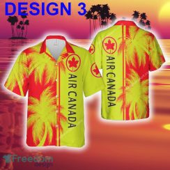 Air Canada Palm Logo Beach Hawaiian Shirt Coconut Tree Pattern For Men And Women - Brand Style 3 Air Canada Hawaiian Shirt Coconut Tree Pattern
