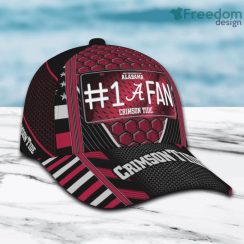 Alabama Crimson Tide #1 Fan All Over Print Cap 3D New Fashion Gift For Fans
