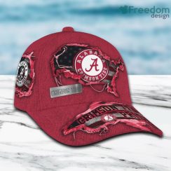 Alabama Crimson Tide  American Flag Classic Cap 3D New Fashion Gift For Fans