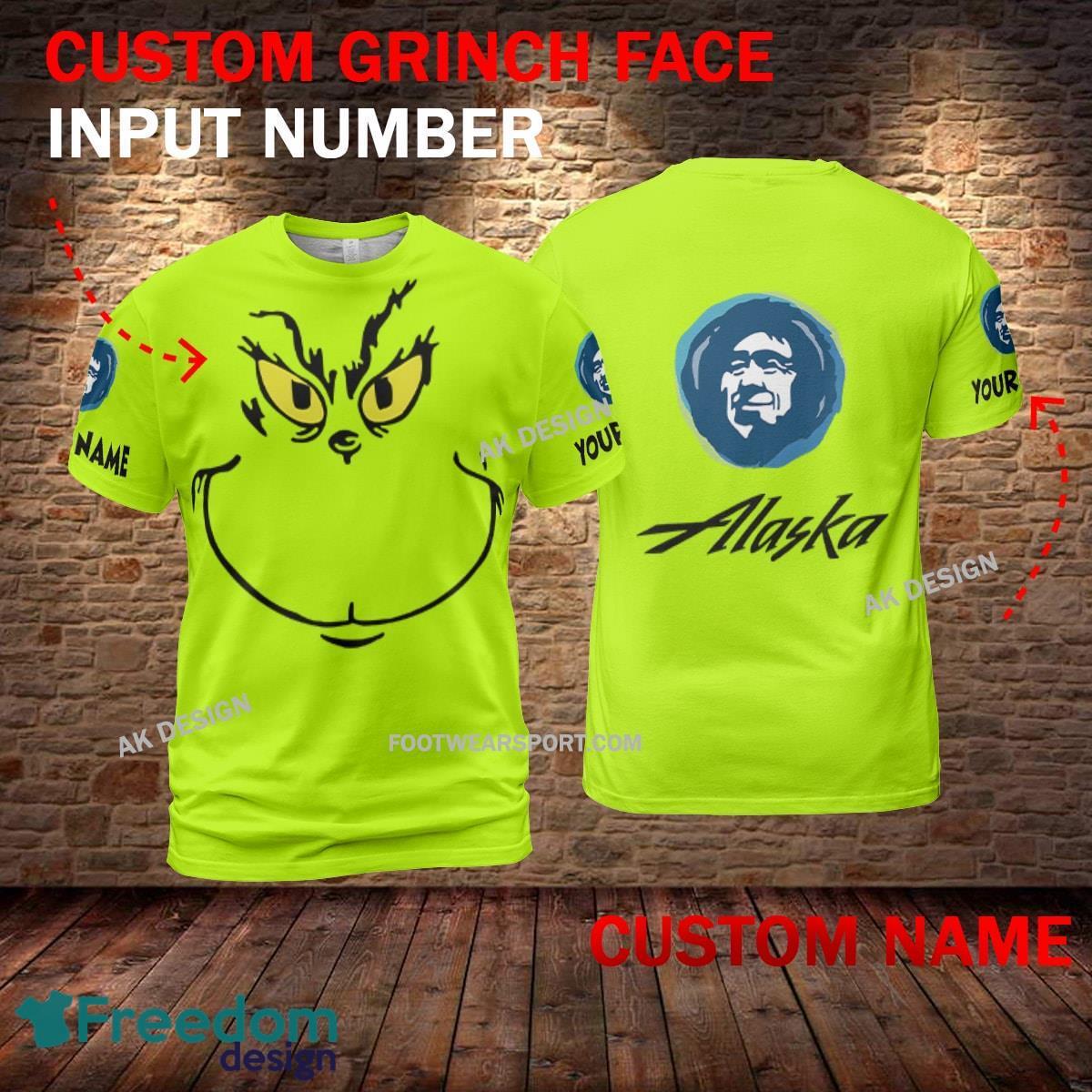 alaska-airlines-grinch-face-3d-hoodie-sweater-green-brand-full-print-custom-number-and-name-2.jpg Alaska Airlines Grinch Face 3D Hoodie, Sweater Green Brand Full Print Custom Number And Name - Brand alaska airlines Grinch Face 3D T-Shirt