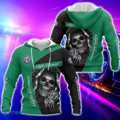 Alfa Romeo All Over Printed Skull T-Shirt Sweatshirt Hoodie Bomber Jacket For Car Lover Alfa Romeo All Over Printed Skull T-Shirt Sweatshirt Hoodie Bomber Jacket For Car Lover