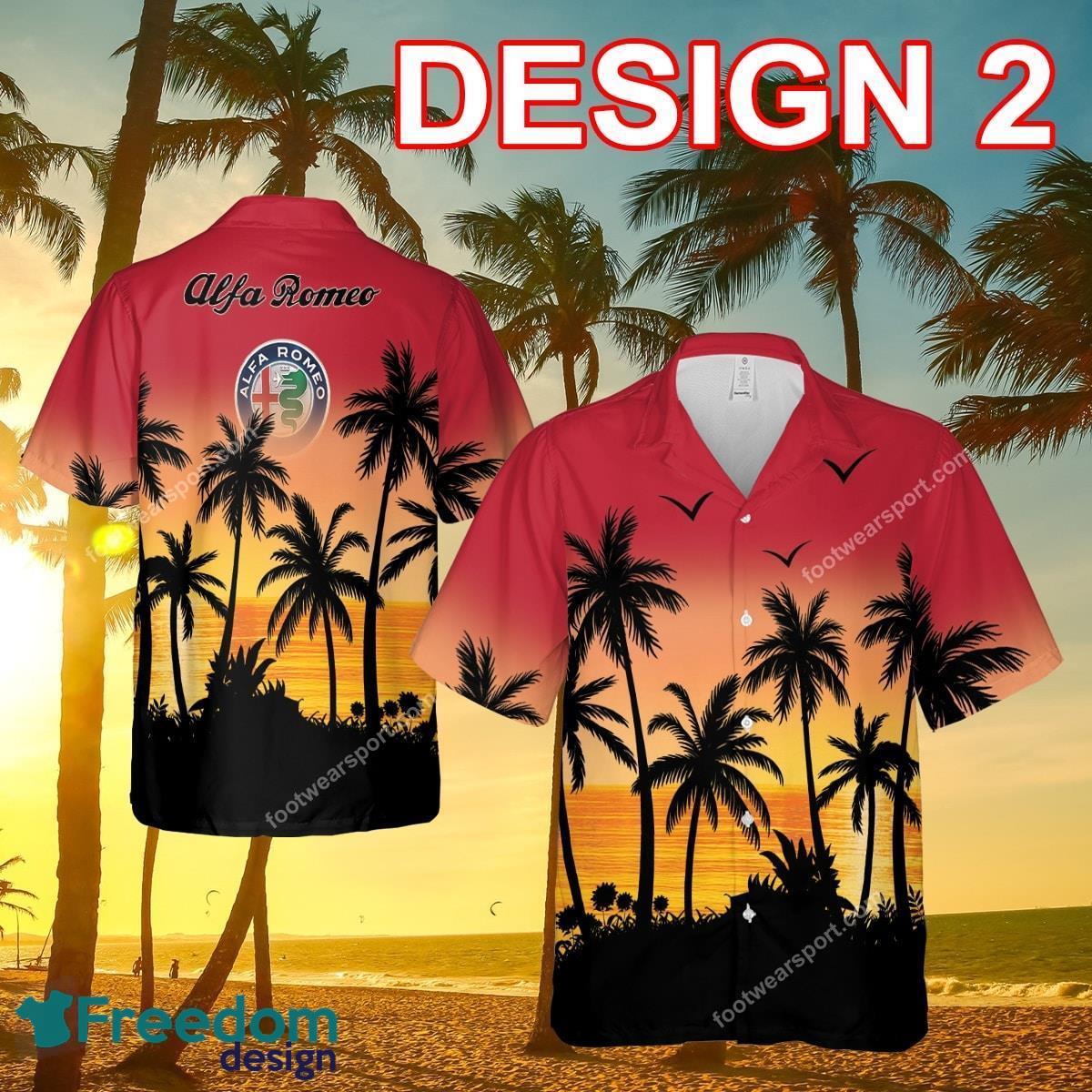 Alfa Romeo Racing Island New AOP Hawaiian Shirt For Men And Women image Alfa Romeo Racing Island New AOP Hawaiian Shirt For Men And Women - Alfa Romeo Racing Style 2 Hawaiian Shirt Tree Summer