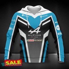 Alpine F1 Team Top 3D Hoodie, Zip Hoodie, Tshirt All Over Printed For Fans