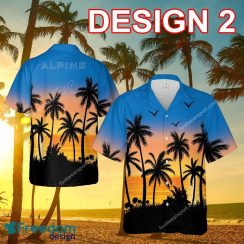 Alpine Racing Island Aloha Hawaiian Shirt For Summer - Alpine Racing Style 2 Hawaiian Shirt Tree Summer