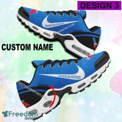 American Airline Air Cushion Sport Sneaker New Design Personalized Gift TN Shoes Fans image American Airline Air Cushion Sport Sneaker New Design Personalized Gift TN Shoes Fans - Style 3 American Airline Air Cushion Sport Shoes Personalized