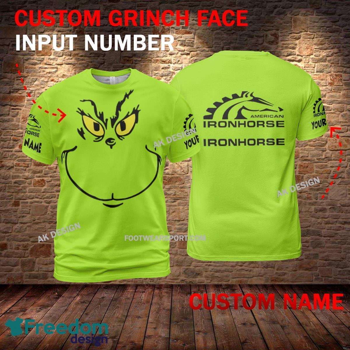 american-ironhorse-motorcycle-grinch-face-3d-hoodie-zip-hoodie-green-aop-custom-number-and-name-2.jpg American IronHorse Motorcycle Grinch Face 3D Hoodie, Zip Hoodie Green AOP Custom Number And Name - American IronHorse Motorcycle Grinch Face 3D T-Shirt
