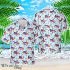 American Map 4th Of July Hawaiian Shirt 3D Printed Beach Lover Gift