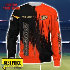 Anaheim Ducks 3D All Printed T-Shirt Sweathirt Hoodie Bomber Jacket Personalized Name For Fans Product Photo 3