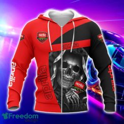 Aprilia All Over Printed Skull T-Shirt Sweatshirt Hoodie Bomber Jacket For Car Lover Product Photo 2
