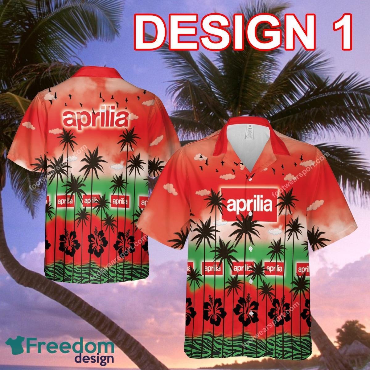Aprilia Motorcycle Souvenir Logo All Over Print Hawaiian Shirt For Men And Women image Aprilia Motorcycle Souvenir Logo All Over Print Hawaiian Shirt For Men And Women - Aprilia Motorcycle Style 1 Hawaiian Shirt Tree Summer