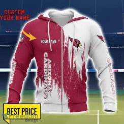 Arizona Cardinals 3D All Printed T-Shirt Sweathirt Hoodie Bomber Jacket Personalized Name For Fans Product Photo 2