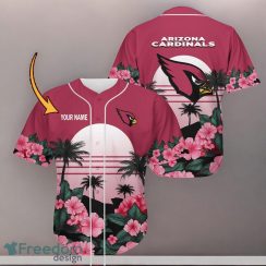 Arizona Cardinals Baseball Jersey Custom Name Summer Gift For Fans