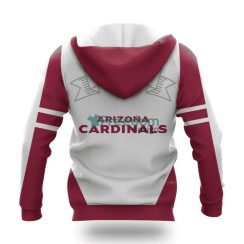 Arizona Cardinals Flame Ball NFL Hoodie 3D All Over Print Keep Warm For Men And Women Product Photo 2