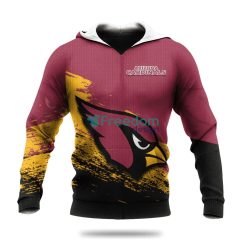 Arizona Cardinals Grunge Style Hot Trending NFL Hoodie 3D All Over Print Keep Warm For Men And Women