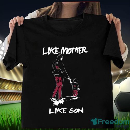 Arizona Cardinals Like Mother Like Son Mother's Day T-Shirt Product Photo 1