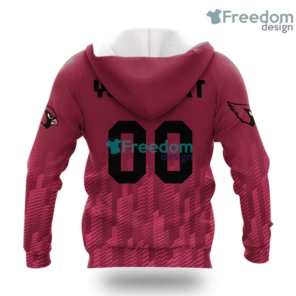Arizona Cardinals Logo Sport Ombre NFL Hoodie 3D All Over Print Keep Warm For Men And Women image Arizona Cardinals Logo Sport Ombre NFL Hoodie 3D All Over Print Keep Warm For Men And Women Product Photo 2