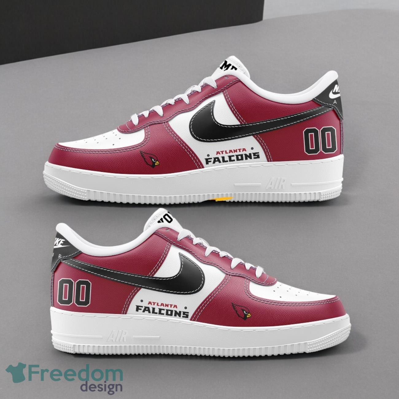 Arizona Cardinals NFL Custom Number And Name Air Force Shoes Sneakers For Fans image Arizona Cardinals NFL Custom Number And Name Air Force Shoes Sneakers For Fans Product Photo 1