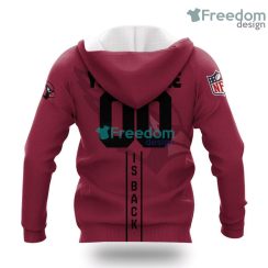 Arizona Cardinals Personalized Football For Fan NFL Hoodie 3D All Over Print Keep Warm For Men And Women Product Photo 2