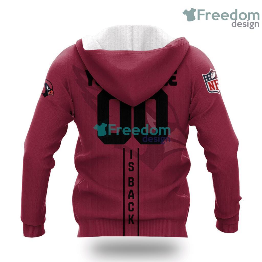 Arizona Cardinals Personalized Football For Fan NFL Hoodie 3D All Over Print Keep Warm For Men And Women image Arizona Cardinals Personalized Football For Fan NFL Hoodie 3D All Over Print Keep Warm For Men And Women Product Photo 2