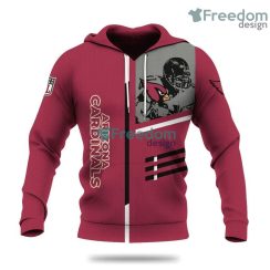 Arizona Cardinals Personalized Football For Fan NFL Hoodie 3D All Over Print Keep Warm For Men And Women