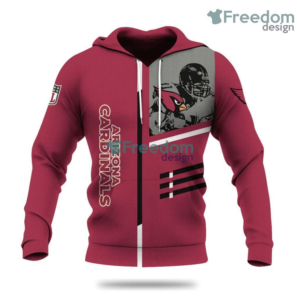 Arizona Cardinals Personalized Football For Fan NFL Hoodie 3D All Over Print Keep Warm For Men And Women image Arizona Cardinals Personalized Football For Fan NFL Hoodie 3D All Over Print Keep Warm For Men And Women Product Photo 1