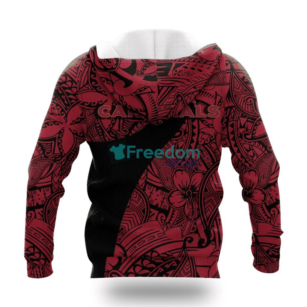 Arizona Cardinals Polynesian NFL Hoodie 3D All Over Print Keep Warm For Men And Women image Arizona Cardinals Polynesian NFL Hoodie 3D All Over Print Keep Warm For Men And Women Product Photo 2