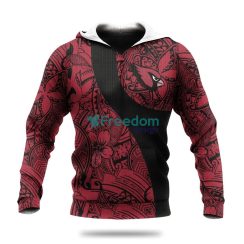 Arizona Cardinals Polynesian NFL Hoodie 3D All Over Print Keep Warm For Men And Women