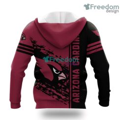 Arizona Cardinals Quarter Style NFL Hoodie 3D All Over Print Keep Warm For Men And Women Product Photo 2