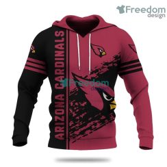 Arizona Cardinals Quarter Style NFL Hoodie 3D All Over Print Keep Warm For Men And Women