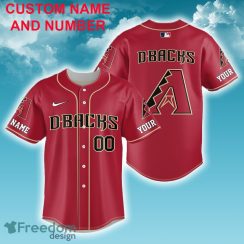 Arizona Diamondbacks Custom Number And Name MLB Baseball Jersey Shirt New For Fans