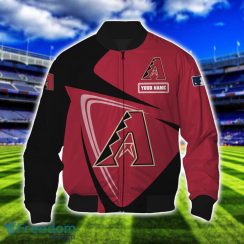 Arizona Diamondbacks Team 3D T-Shirt Sweatshirt Hoodie Bomber Custom Name Sport Gift For Men And Women Product Photo 4