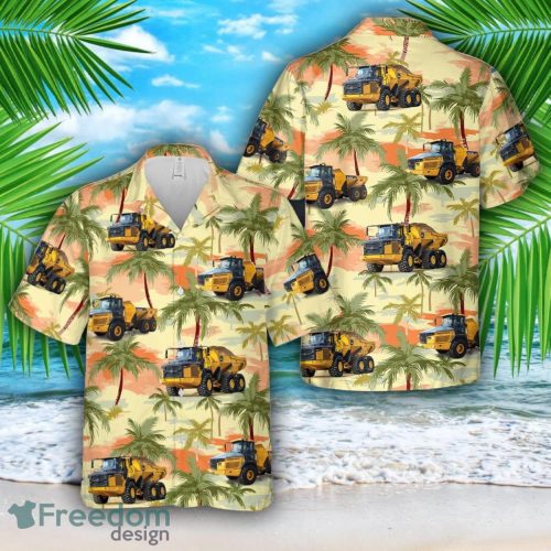 Articulated Dump Truck Hawaiian Shirt Hoilday Gift Product Photo 1